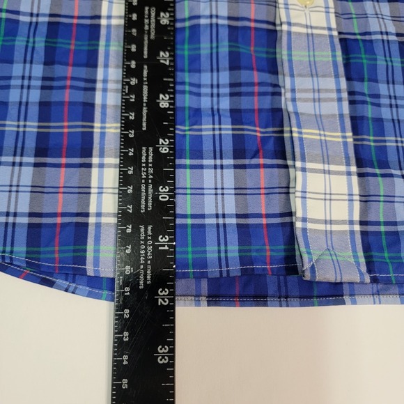 Polo Ralph Lauren Performance Shirt Mens XXL Multicolor Plaid LS Stretch - Picture 5 of 5